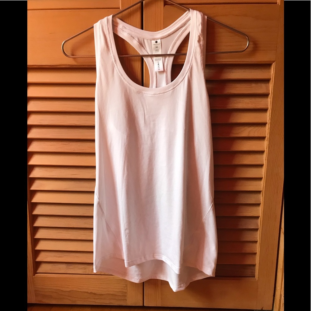 Yogalicious White Yoga Tank Top Tjmaxx  XS